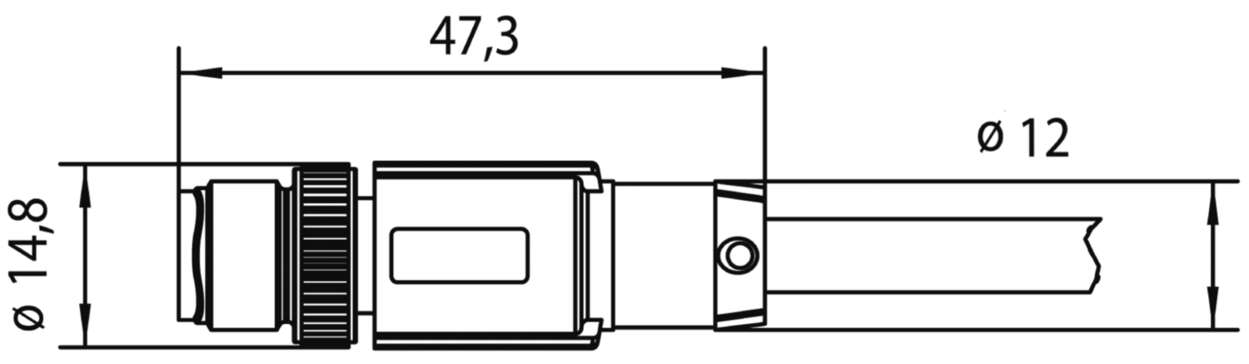 Actuator Sensor cable assembly|Actuator Sensor cable extrusion|Fieldbus-Network cable M 12|PROFINET (Siemens)