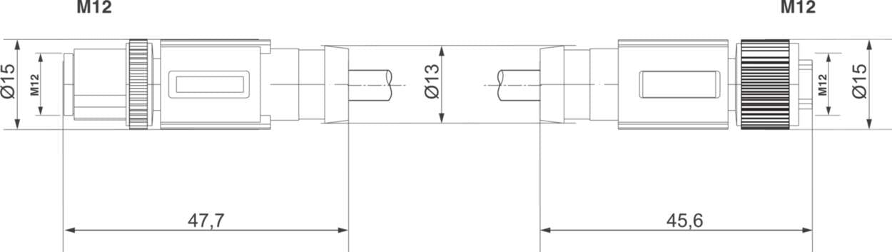 Actuator Sensor cable assembly|Actuator Sensor cable extrusion|Fieldbus-Network cable M 12|Ethernet IP
