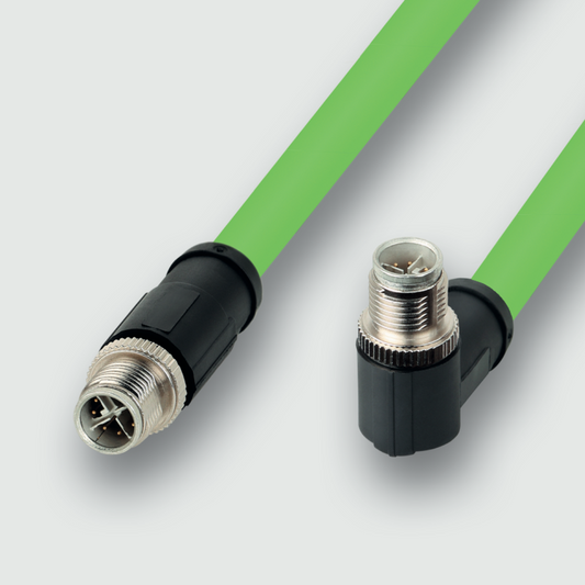 Actuator Sensor cable assembly|Actuator Sensor cable extrusion|Fieldbus-Network cable M 12|Ethernet IP
