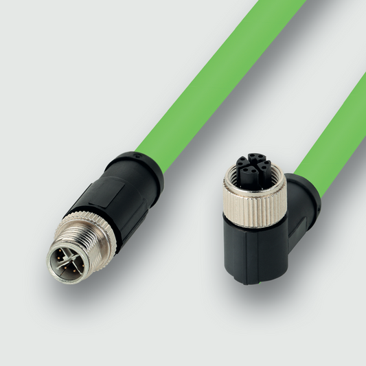 Actuator Sensor cable assembly|Actuator Sensor cable extrusion|Fieldbus-Network cable M 12|Ethernet IP