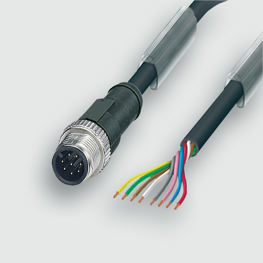 Actuator Sensor cable assembly|Actuator Sensor cable extrusion|M 12 Connection cable|M 12 Connection cable
