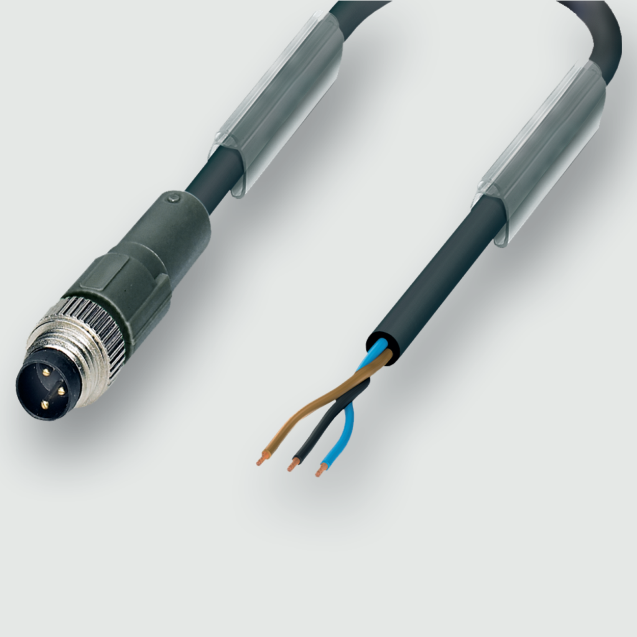Actuator Sensor cable assembly|Actuator Sensor cable extrusion|M 8 Connection cable|M 8 Connection cable