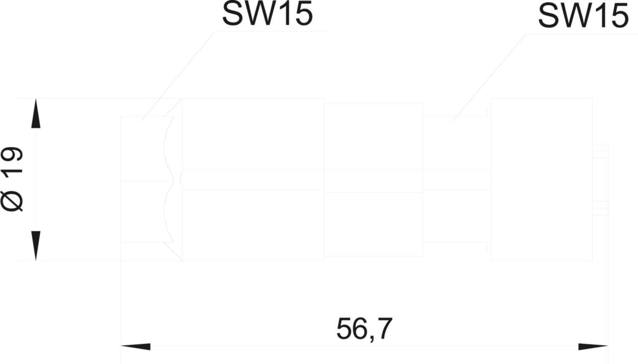 Actuator Sensor cable assembly|Configurable connector|M 12|M 12