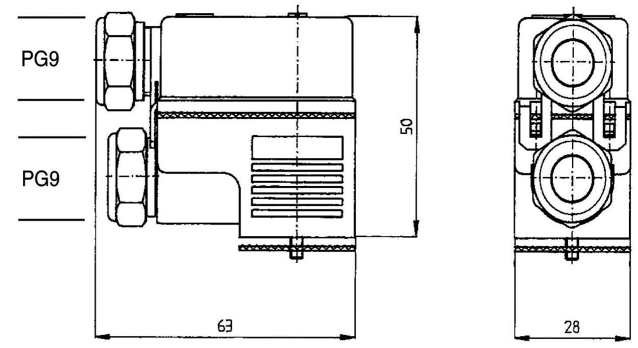 Protection and suppression techn|Valve connector|configurable|Design A