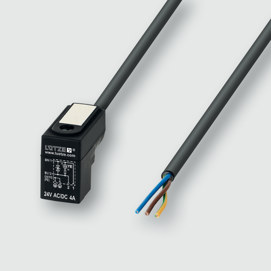 Protection and suppression techn|Valve connector|With cable|Design C Ind.