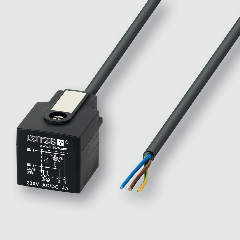 Protection and suppression techn|Valve connector|With cable|Design A
