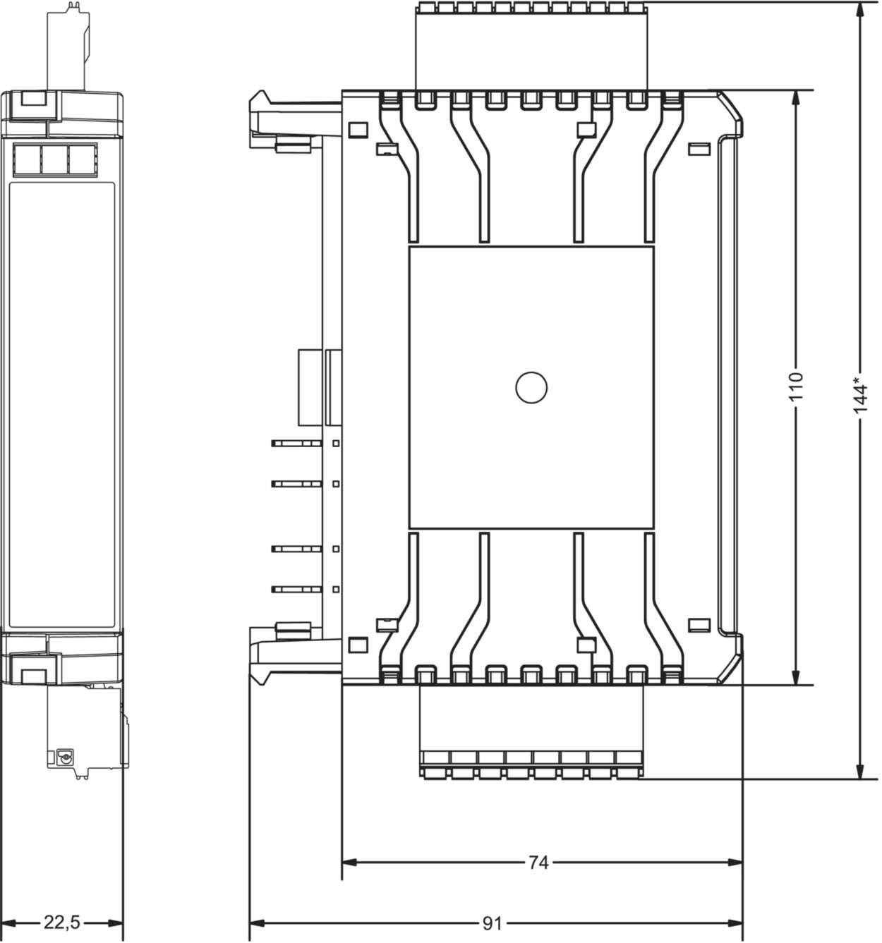 Housing|LCOS|Functional housing|22.500 mm