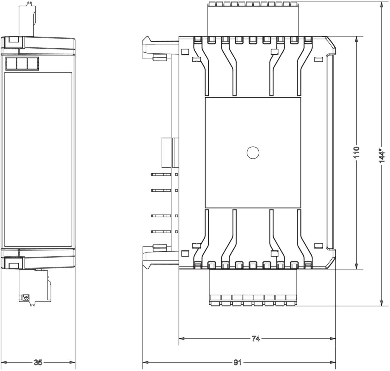 Housing|LCOS|Functional housing|35 mm