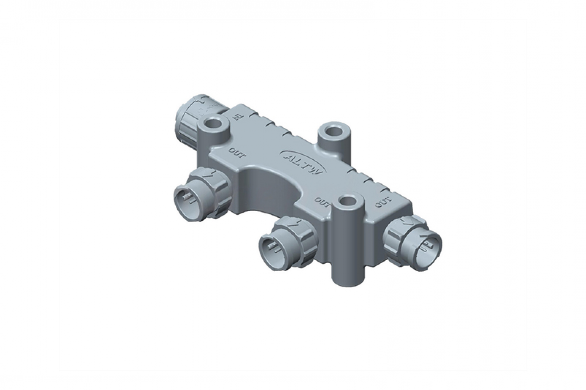 AB-AU-666600-MMFM00-Q001 X-Lok Push Lock Connector