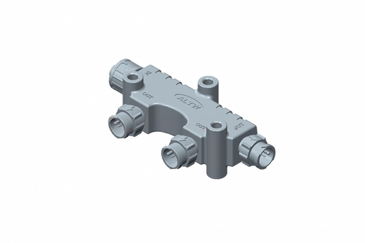 AB-AU-666600-MMFM00-Q001 X-Lok Push Lock Connector