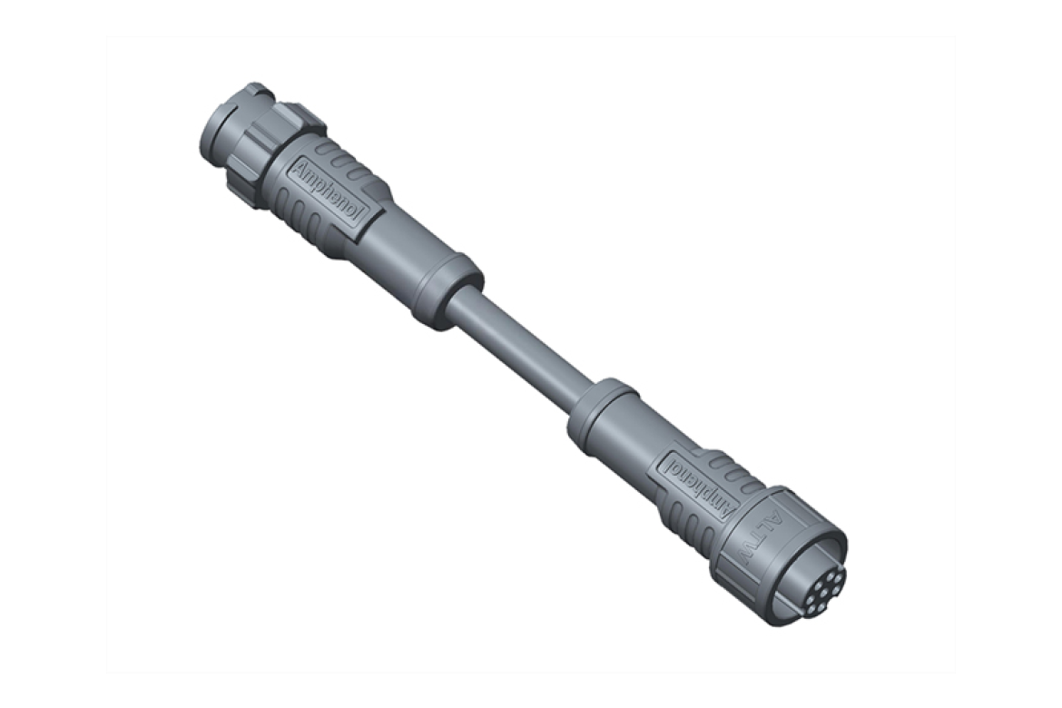 AB-AU08FL-UPBML-QH005 X-Lok Push Lock Connector
