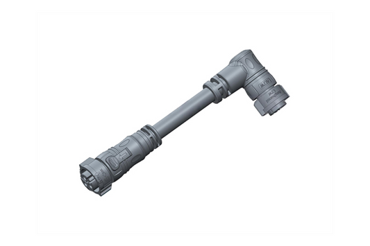 AB-BB02FL-BBBR-QE010 X-Lok Push Lock Connector