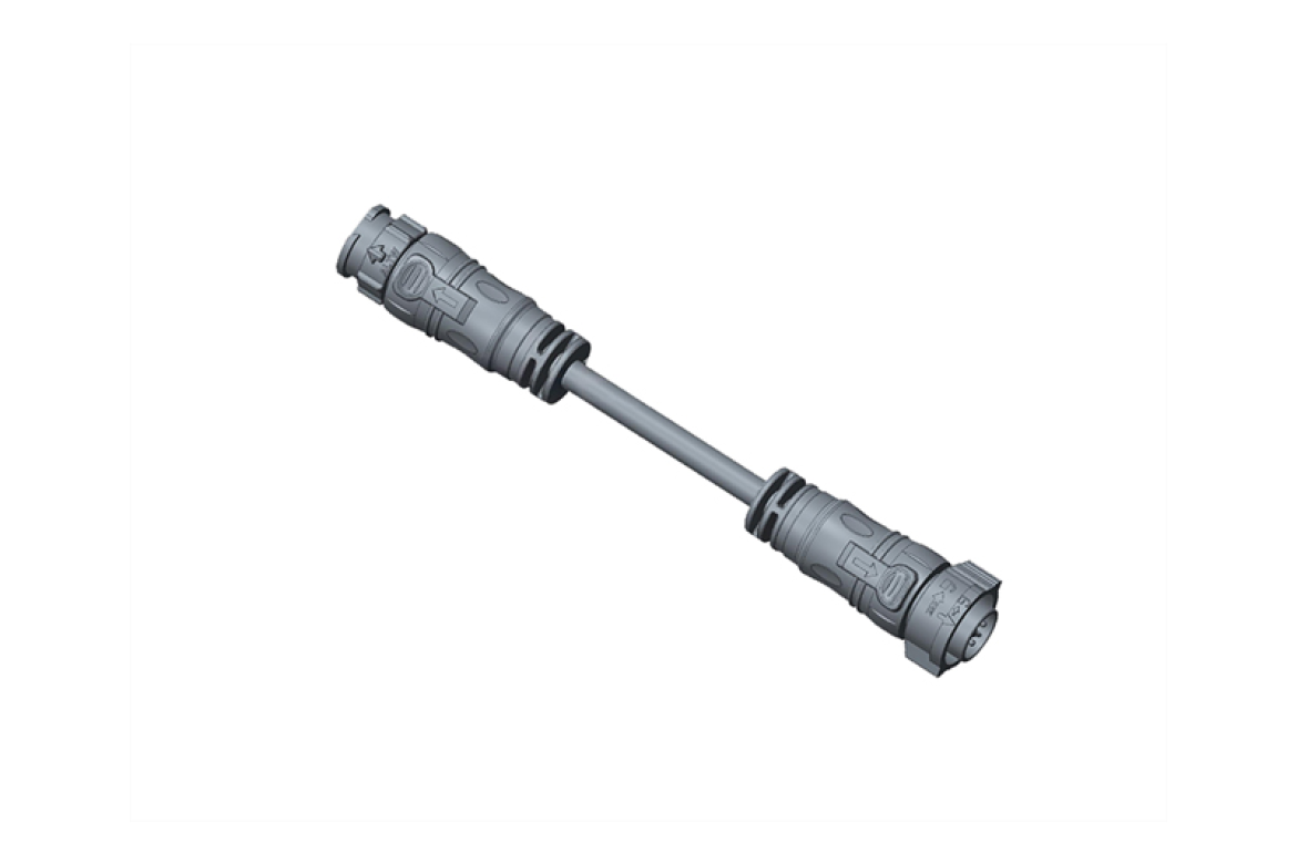 AB-BB02ML-BBBL-QD004 X-Lok Push Lock Connector