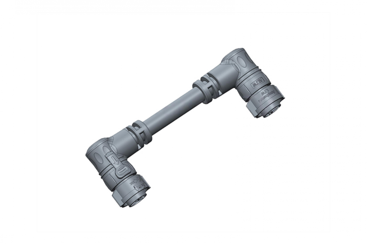 AB-CB04BR-CBBR-QD003 X-Lok Push Lock Connector