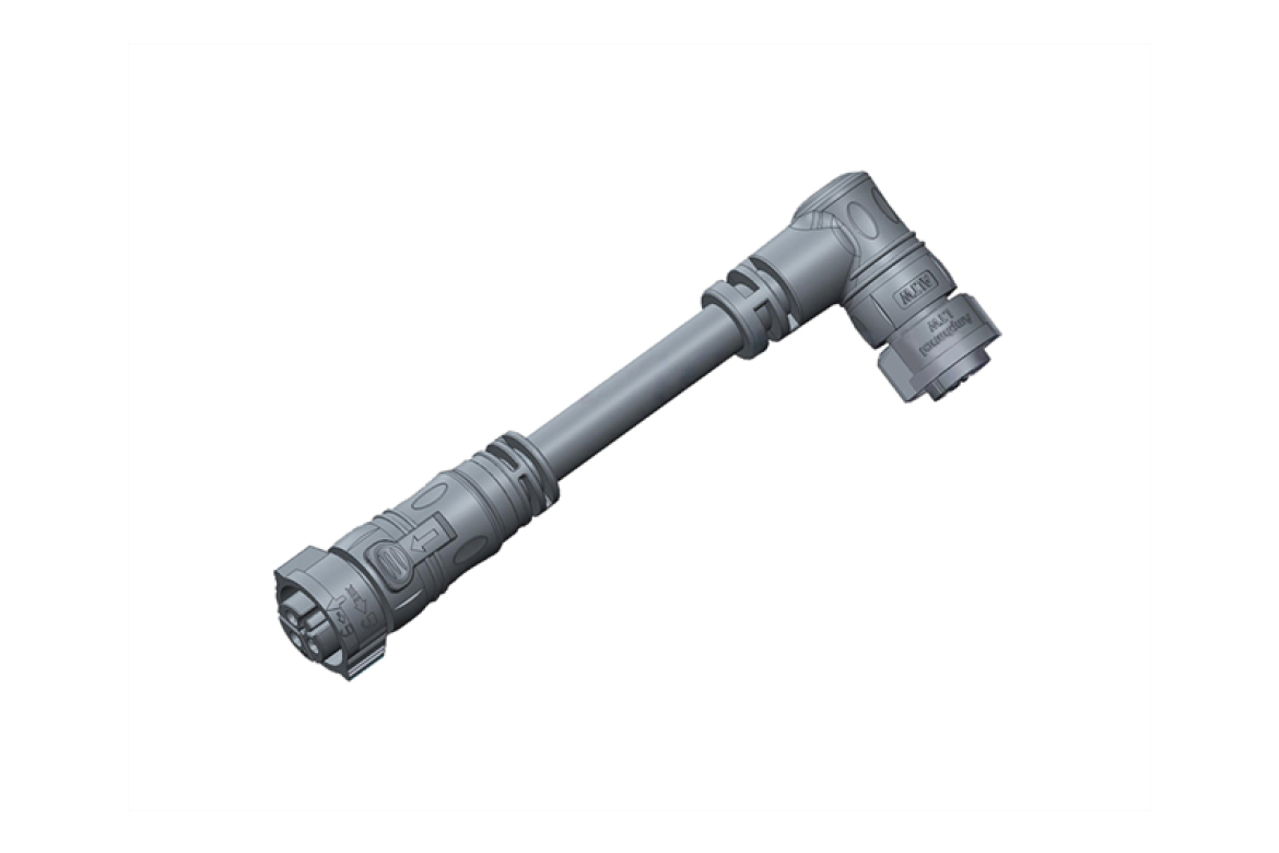 AB-CB06FL-CBFR-QD001 X-Lok Push Lock Connector