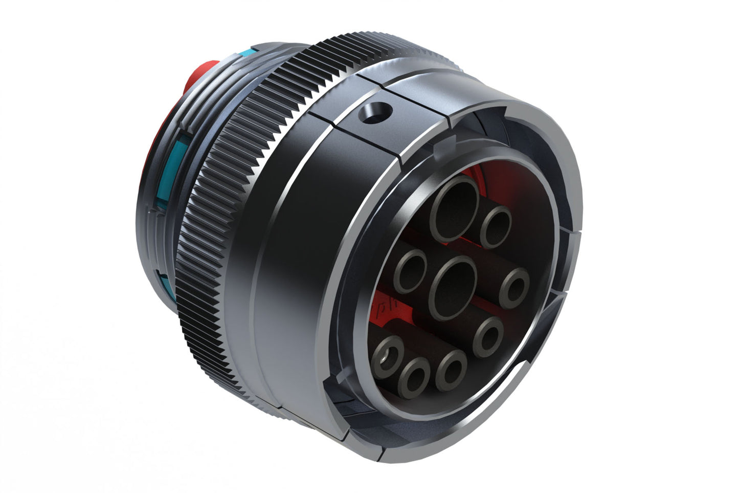 AHDBM06-24-91SR 9 Position ISOBUS Plug, Socket, Shell Size 24, Reduced Seal, Wide Thread Adapter (WTA), Break-Away. HDB36-24-91SE