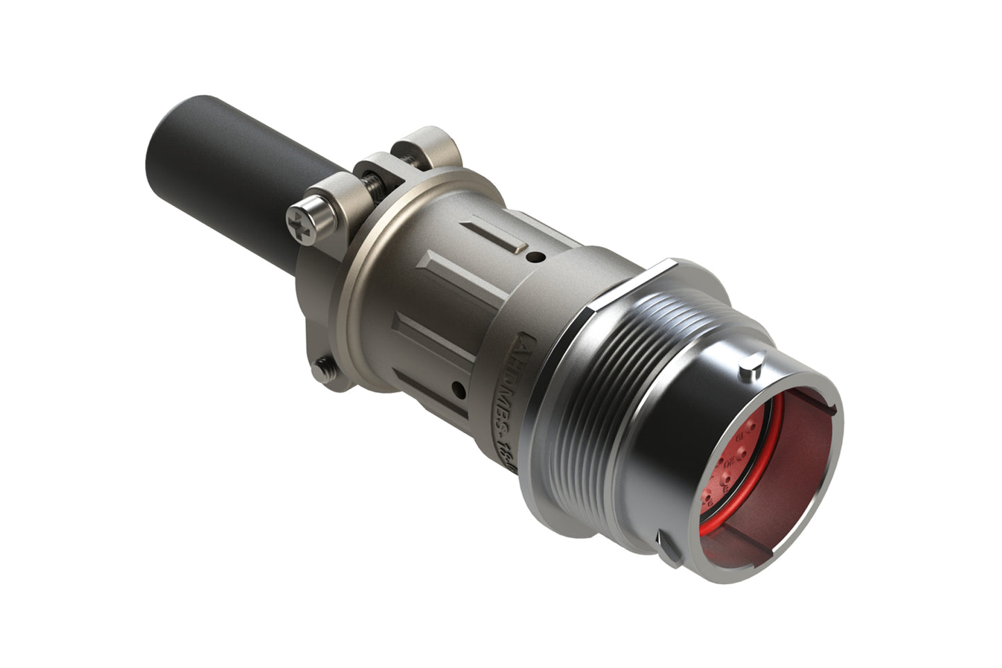 AHDM04-18-20PN-059 20 Position Receptacle Kit, Pin, Shell Size 18, Standard Seal, Wide Thread, Cable Clamp Backshell. HD34-18-20PN-059