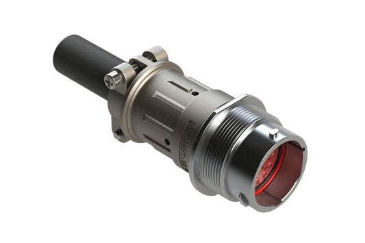 AHDM04-18-20PN-059 20 Position Receptacle Kit, Pin, Shell Size 18, Standard Seal, Wide Thread, Cable Clamp Backshell. HD34-18-20PN-059