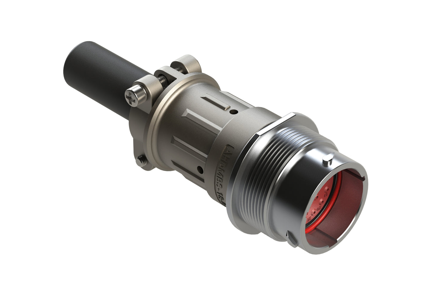 AHDM04-18-21PN-059 21 Position Receptacle Kit, Pin, Shell Size 18, Standard Seal, Wide Thread, Cable Clamp Backshell. HD34-18-21PN-059