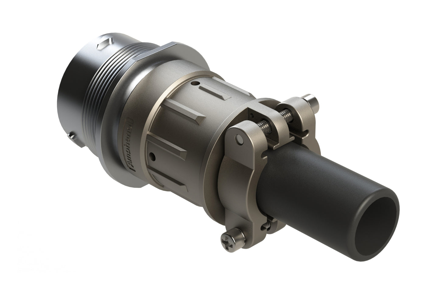 AHDM04-24-07SN-059 7 Position Receptacle Kit, Socket, Shell Size 24,Standard Seal, Wide Thread, Cable Clamp Backshell. HD34-24-07SN-059