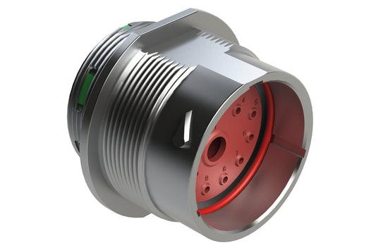 AHDM04-24-14PN 14 Position Receptacle, Pin, Shell Size 24, Normal Diameter Seal (Green Adapter). HD34-24-14PN