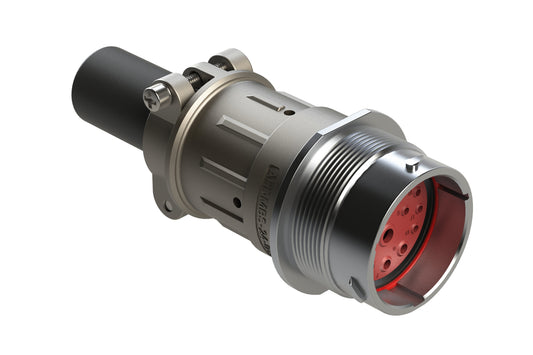 AHDM04-24-18PR-059 18 Position Receptacle Kit, Shell Size 24, Pin, Reduced Diameter Seal, Wide Thread, Cable Clamp Backshell. HD34-24-18PE-059