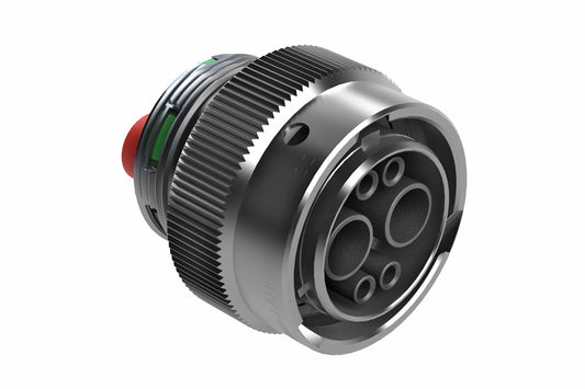 AHDM06-18-06SN 6 Position, Plug, Socket, Size 18, Normal Seal, Wide Thread. HD36-18-6SN