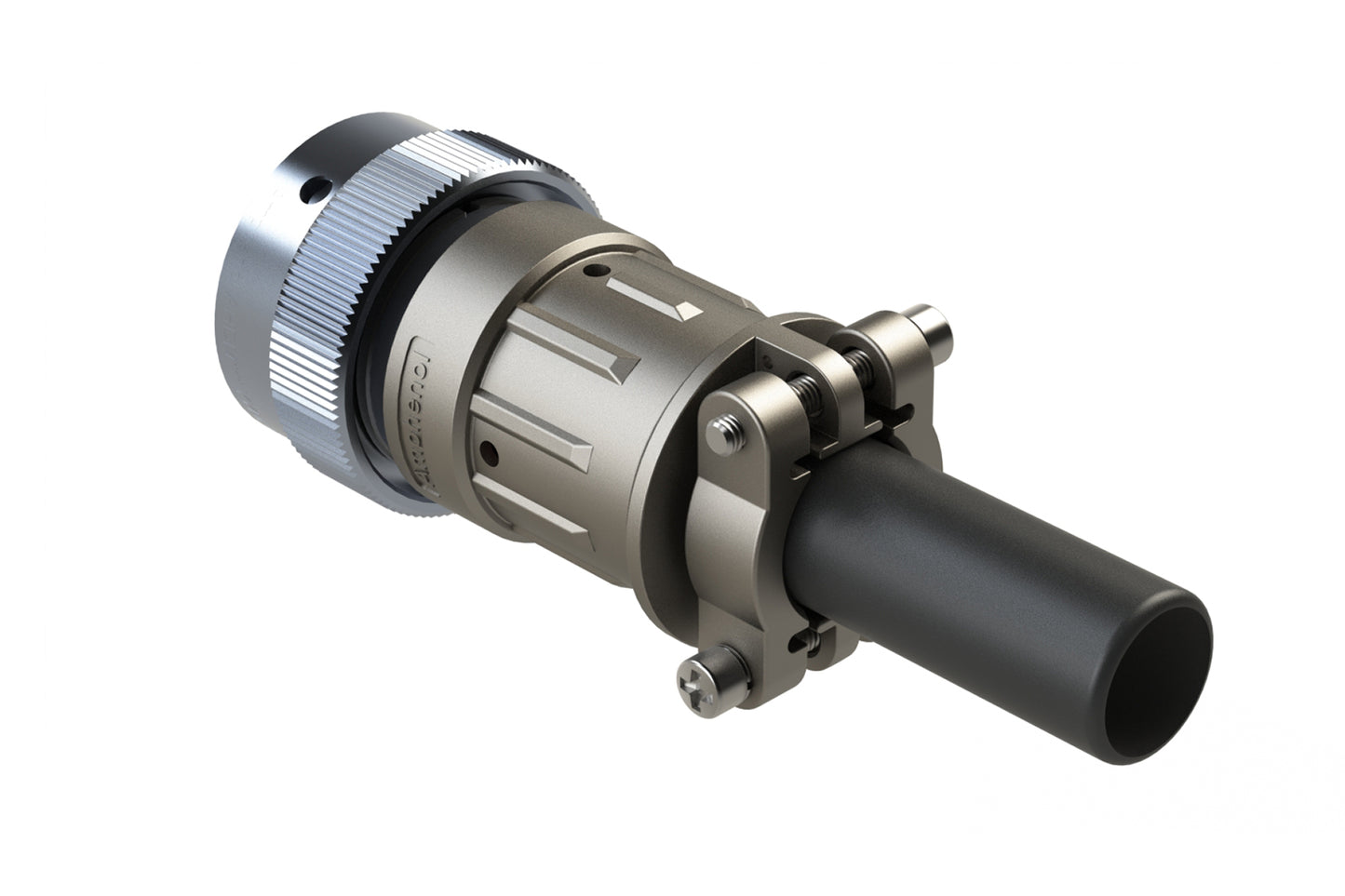 AHDM06-18-20PR-059 20 Position Plug Kit, Shell Size 18, Pin, Reduced Diameter Seal, Wide Thread, Cable Clamp Backshell. HD36-18-20PE-059