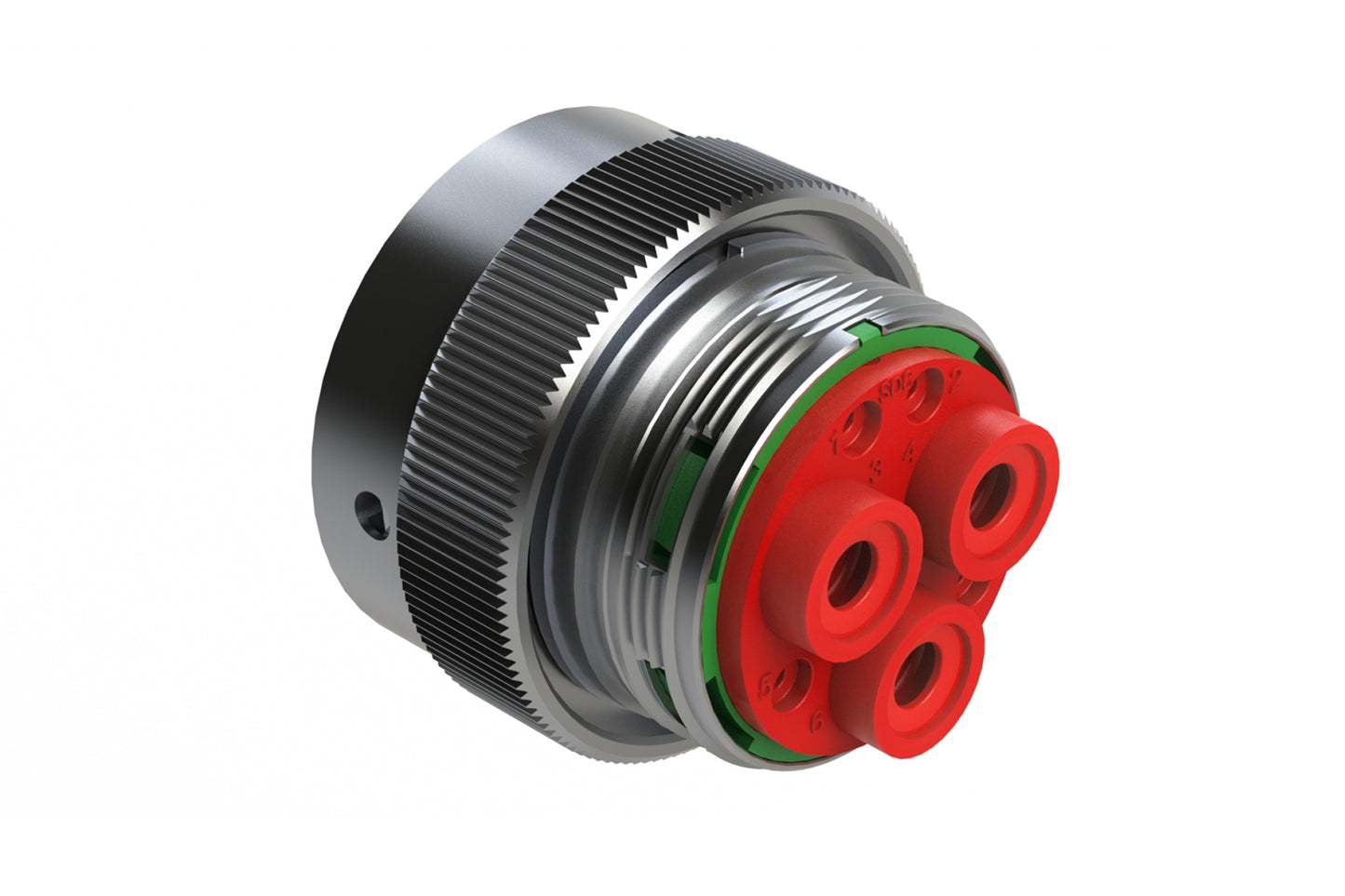 AHDM06-24-07SN-CL22 7 Position, Plug, Socket, Size 24, Normal Seal, Wide Thread