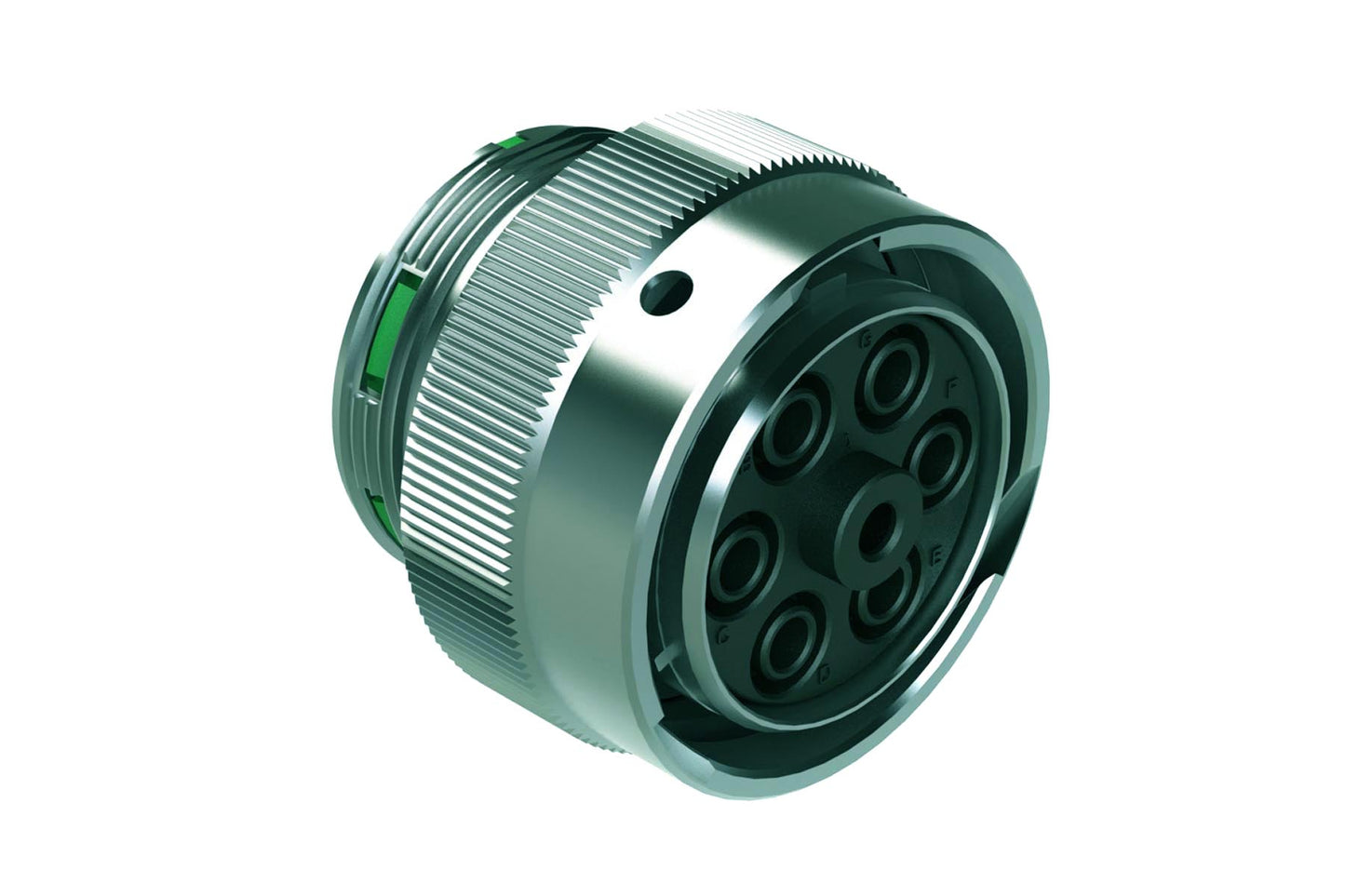 AHDM06-24-07SN 7 Position Plug, Shell Size 24, 7 Position Socket, Standard Seal, Wide Thread