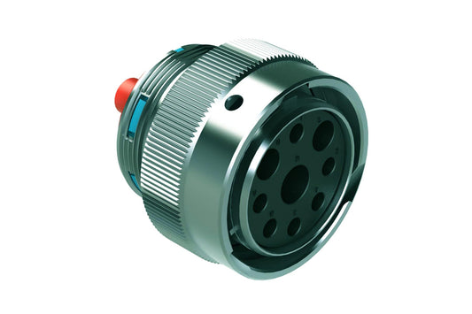AHDM06-24-09SR 9 Position Plug, Shell Size 24, Socket, Reduced Diameter Seal, Wide Thread. HD36-24-9SN-L005