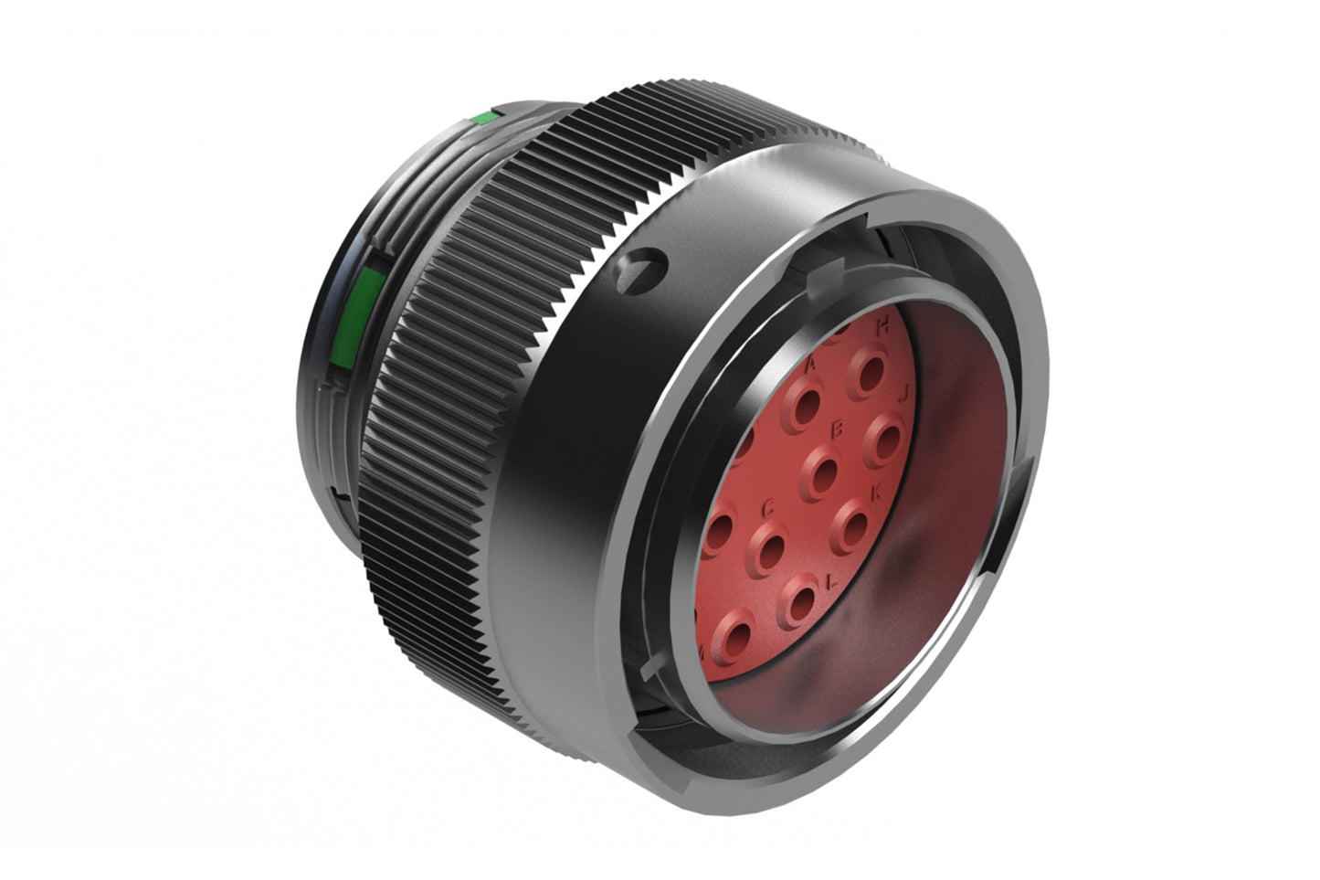 AHDM06-24-16PN 16 Position Plug Kit, Shell Size 24, 16 Position Pin, Standard Seal, Wide Thread. HD36-24-16PN