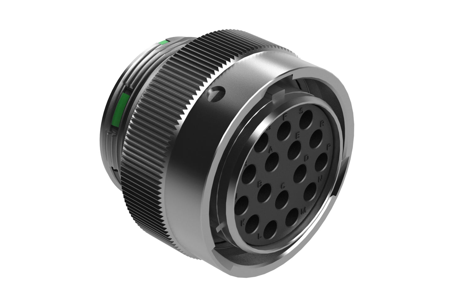 AHDM06-24-16SN 16 Position Plug Kit, Shell Size 24, Socket, Standard Seal, Wide Thread. HD36-24-16SN