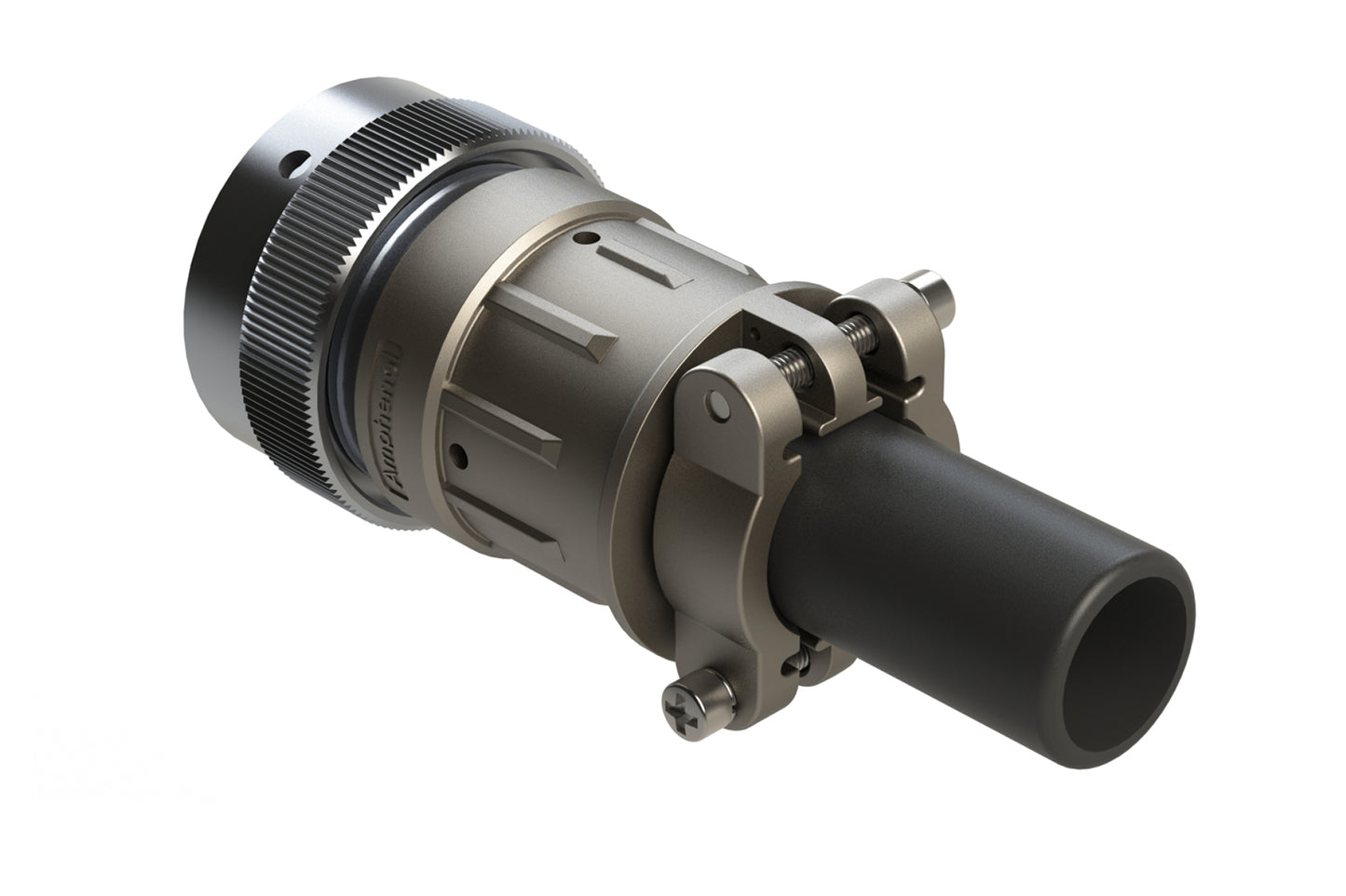 AHDM06-24-18PR-059 18 Position Plug Kit, Shell Size 24, Pin, Reduced Diameter Seal, Wide Thread, Cable Clamp Backshell. HD36-24-18PE-059