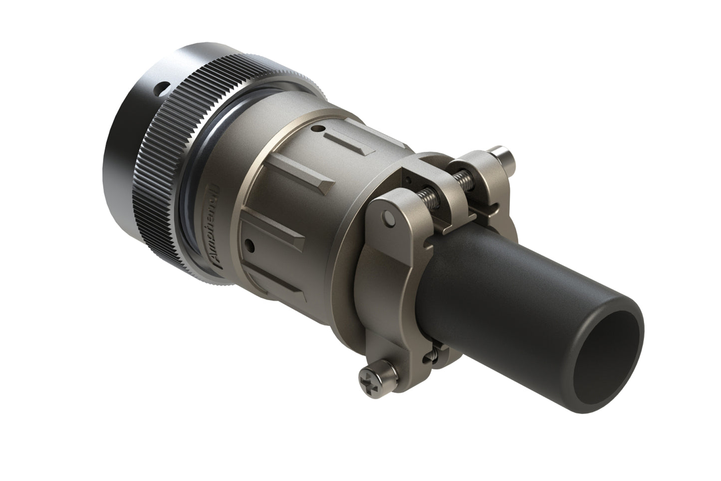 AHDM06-24-18SR-059 18 Position Plug Kit, Shell Size 24, Socket, Reduced Diameter Seal, Wide Thread, Cable Clamp Backshell. HD36-24-18SE-059