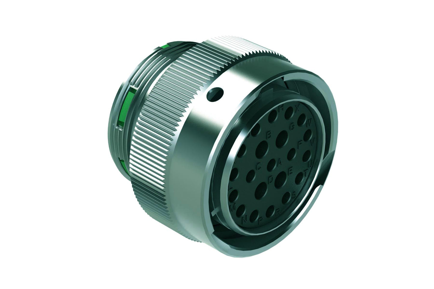 AHDM06-24-21SN 21 Position Plug, Shell Size 24, Socket, Standard Seal, Wide Thread. HD36-24-21SN