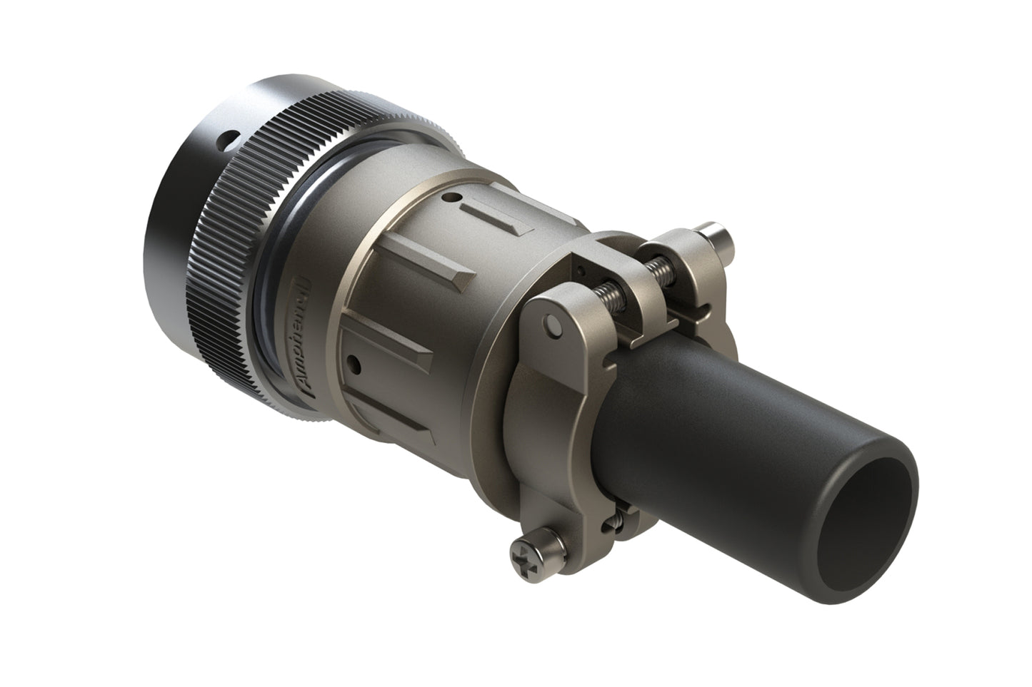 AHDM06-24-23PR-059 23 Position Plug Kit, Shell Size 24, Pin, Reduced Diameter Seal, Wide Thread, Cable Clamp Backshell. HD36-24-23PE-059