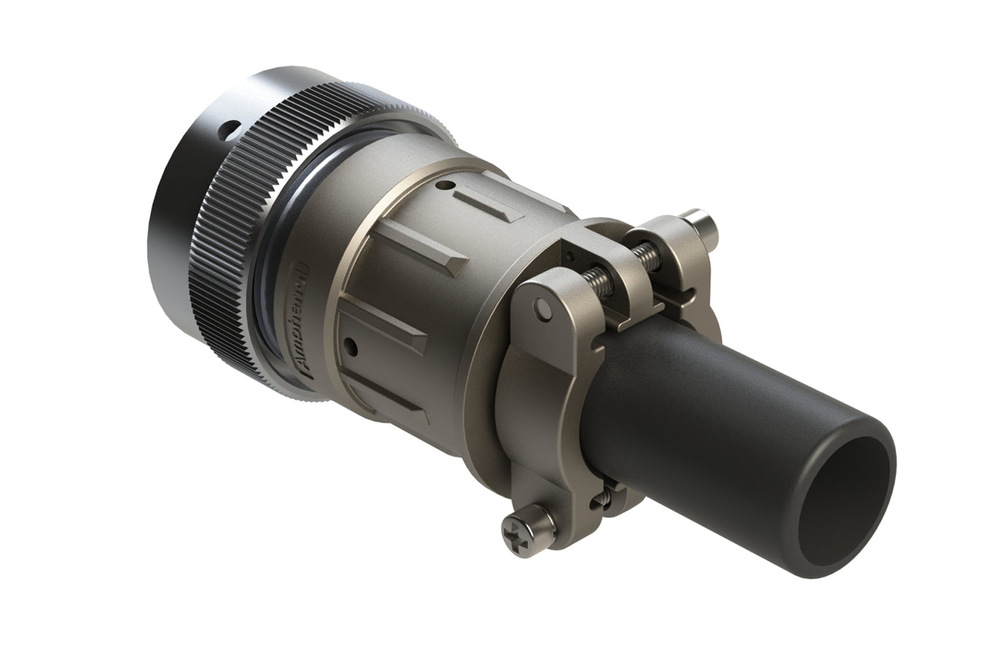 AHDM06-24-23SN-059 23 Position Plug Kit, Shell Size 24, Socket, Standard Seal, Wide Thread, Cable Clamp Backshell. HD36-24-23SN-059