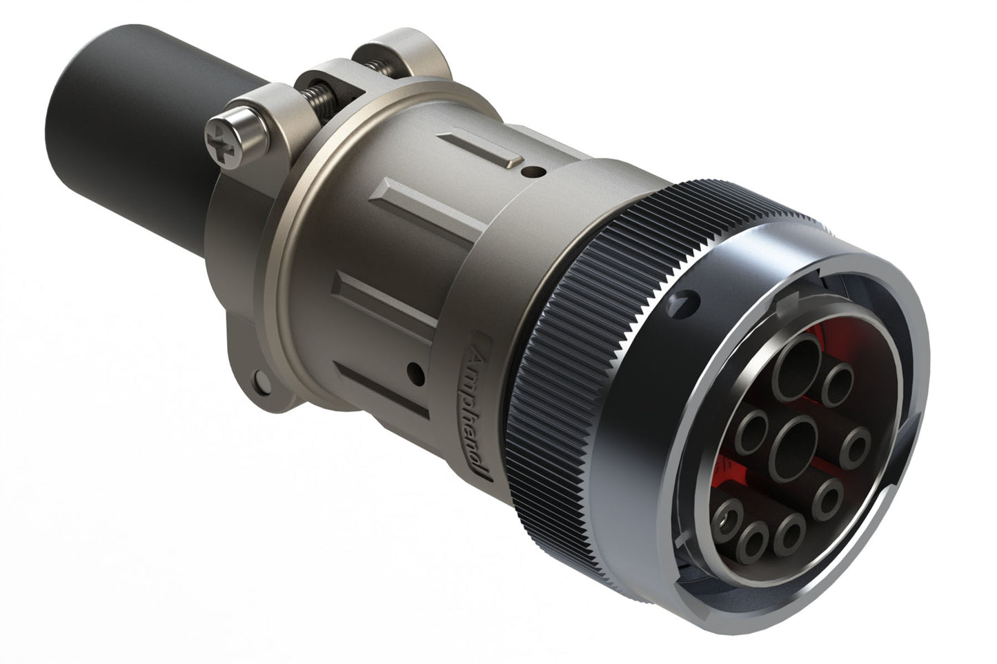 AHDM06-24-91SN-059 9 Position ISOBUS Plug Kit, Socket, Shell Size 24, Normal Seal, Wide Thread Adapter (WTA). HD36-24-91SN-059