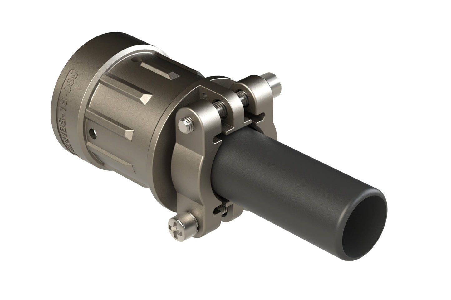 AHDMBS-18-059 Backshell with camble clamp, size 18