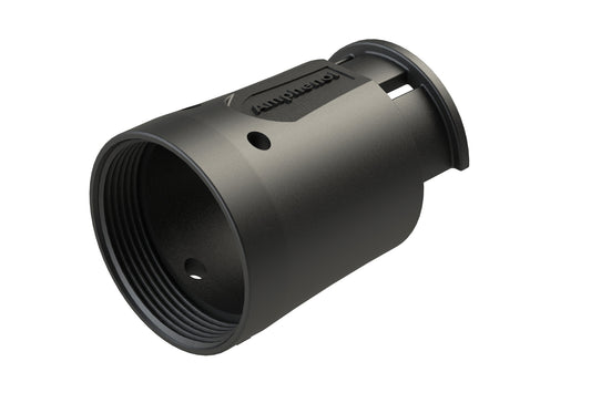 AHDMBS-24-001 Size 24 Backshell, Tie Wrap End Bell