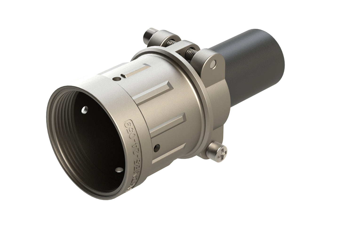 AHDMBS-24-059 Backshell with camble clamp, size 24