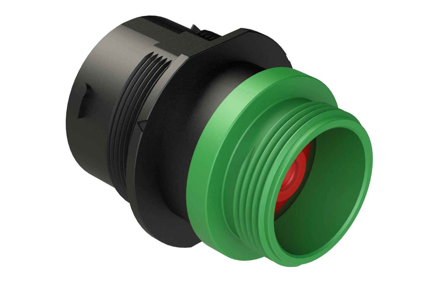 AHDP04-24-07PN-STA 7 Position Receptacle, Pin, Shell Size 24, Normal Diameter Seal (Green Adapter), Small Thread Adapter