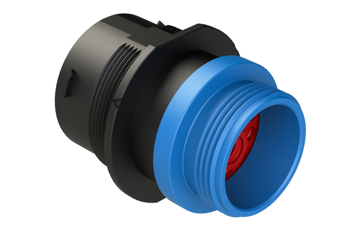 AHDP04-24-14SR-STA 14 Position Receptacle, Socket, Shell Size 24, Reduced Diameter Seal (Blue Adapter), Small Thread Adapter