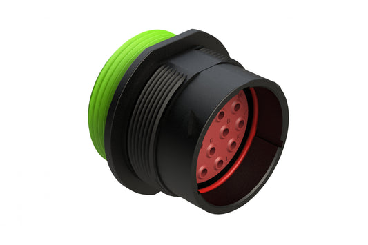 AHDP04-24-16PN-WTA 16 Position Plug, Pin, Shell Size 24, Normal Diameter Seal (Green Adapter), Wide Thread Adapter. HDP24-24-16PN-L024