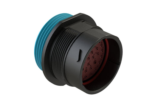 AHDP04-24-35PR-WTA 35 Position Receptacle, Pin, Shell Size 24, Reduced Diameter Sea (Blue Adapter)l, Wide Thread Adapter, Dustcap Included. HDP24-24-35PN-L024, HDP24-24-35PE-L024