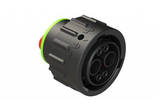 AHDP06-18-06SN-SRAC030 2 Position Plug, Socket, Shell Size 18, Normal Diameter Seal, Smooth Ring Adapter. HDP26-18-6SN-C030