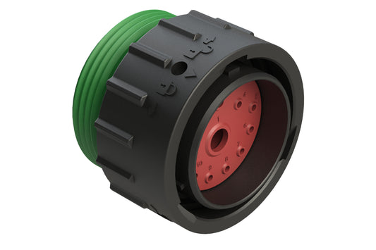 AHDP06-24-14PN-WTA 14 Position Plug, Pin, Shell Size 24, Normal Diameter Seal (Green Adapter), Wide Thread Adapter. HDP26-24-14PN-L024