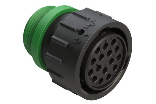 AHDP06-24-16SN-STA 16 Position Plug, Socket, Shell Size 24, Normal Diameter Seal (Green Adapter), Small Thread Adapter. HDP26-24-16SN-L015