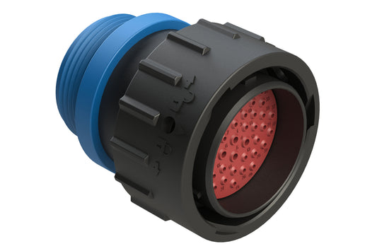 AHDP06-24-47PR-STA 47 Position Plug, Pin, Reduced Diameter Seal (Blue Adapter), Small Thread Adapter. HDP26-24-47PE-L015